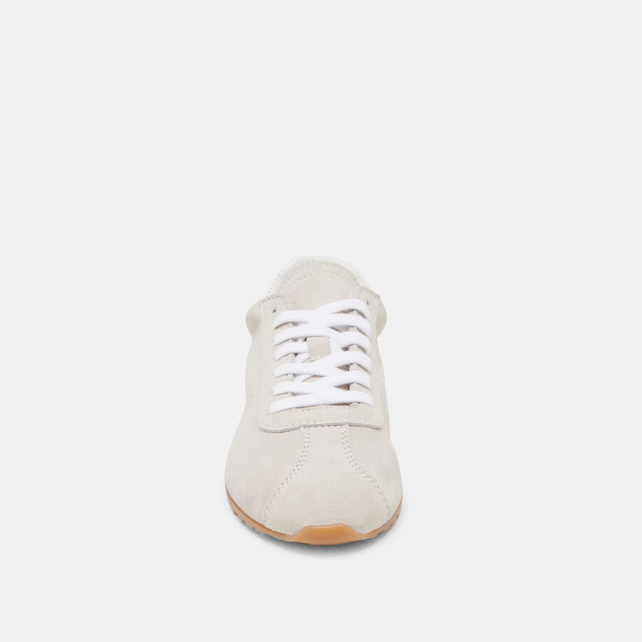 serina sneakers elfenbein wildleder