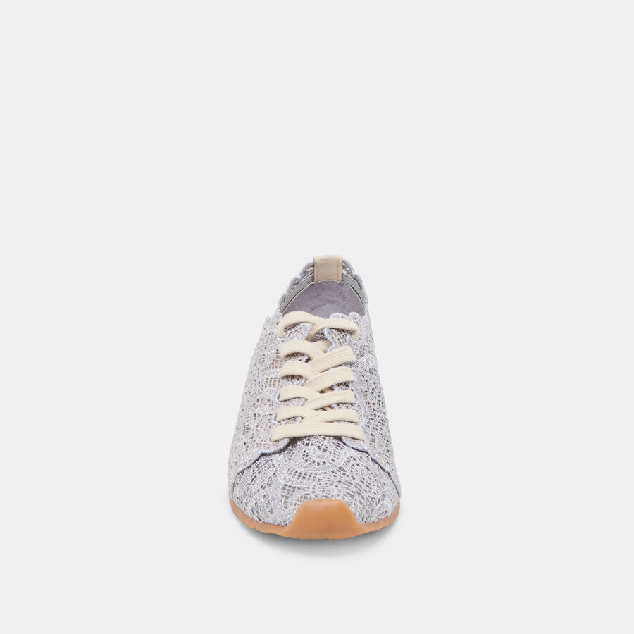 dayana sneakers dusty blue lace