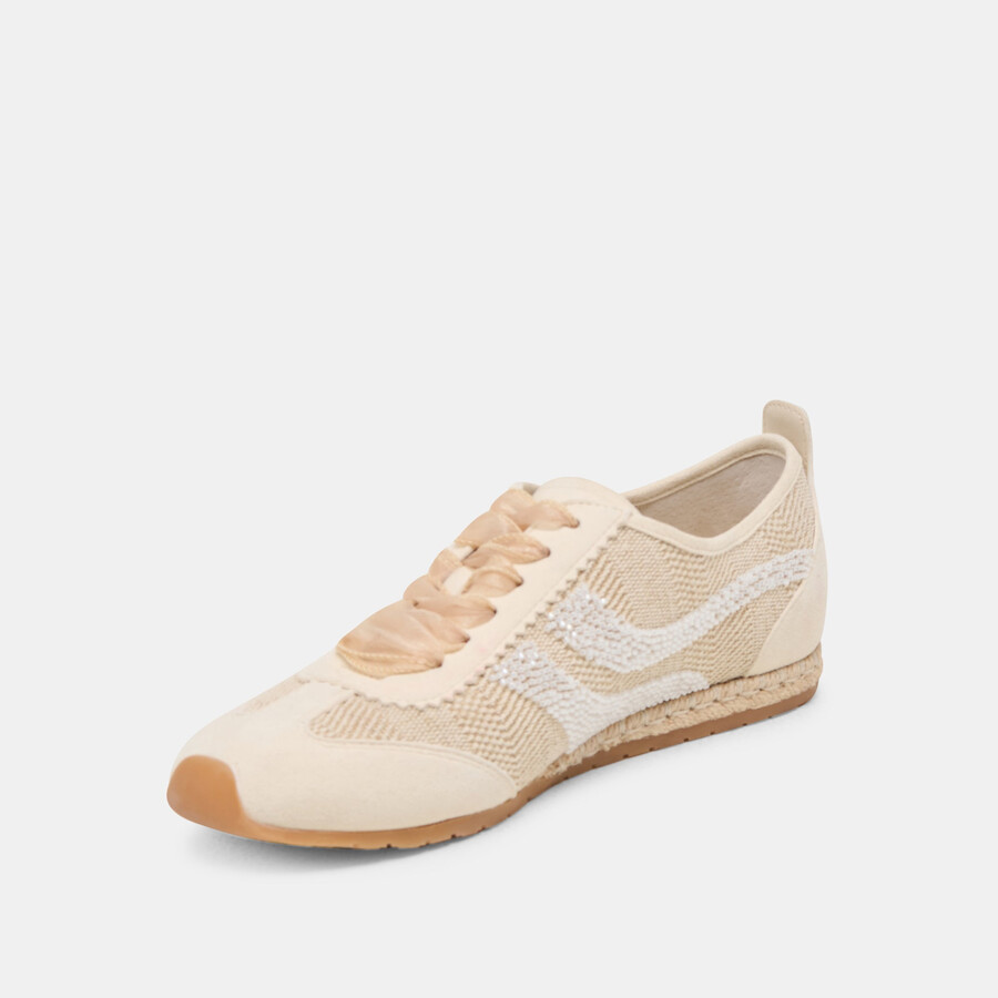 dream bead sneakers natur multi jute