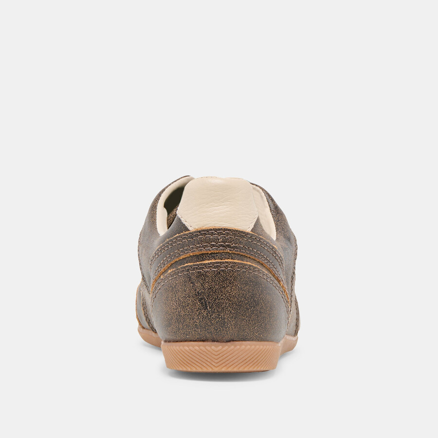 laini sneakers braunes leder im used-look