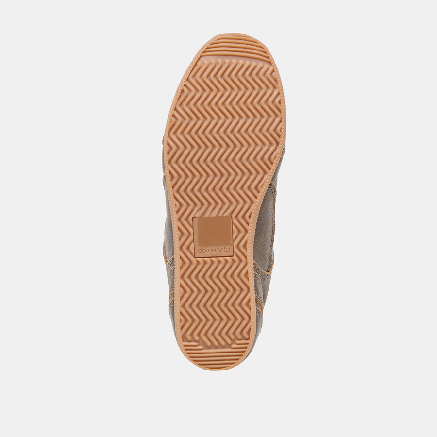 laini sneakers braunes leder im used-look