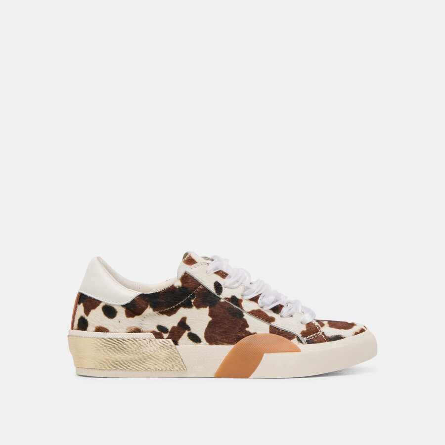 zina sneakers cocoa taurus kalbsfell