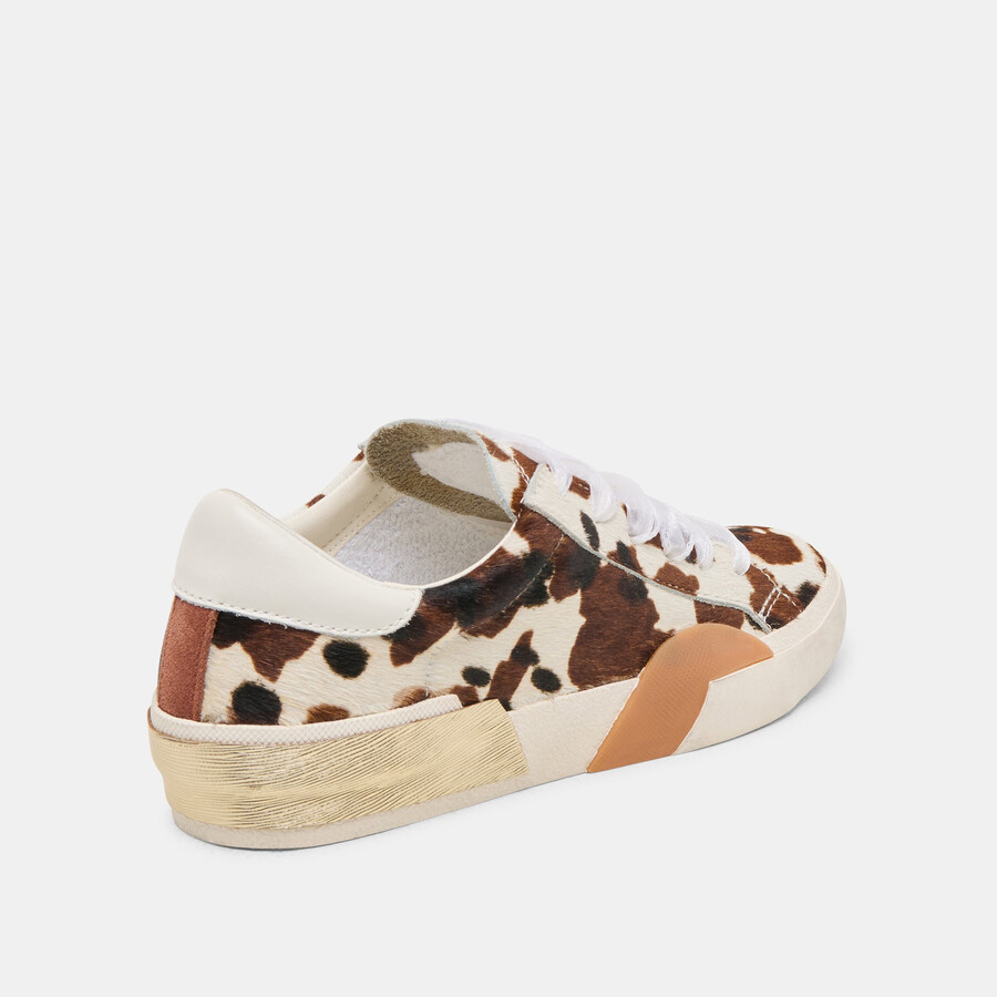 zina sneakers cocoa taurus kalbsfell