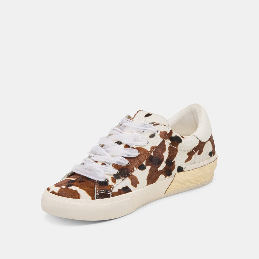 zina sneakers cocoa taurus kalbsfell