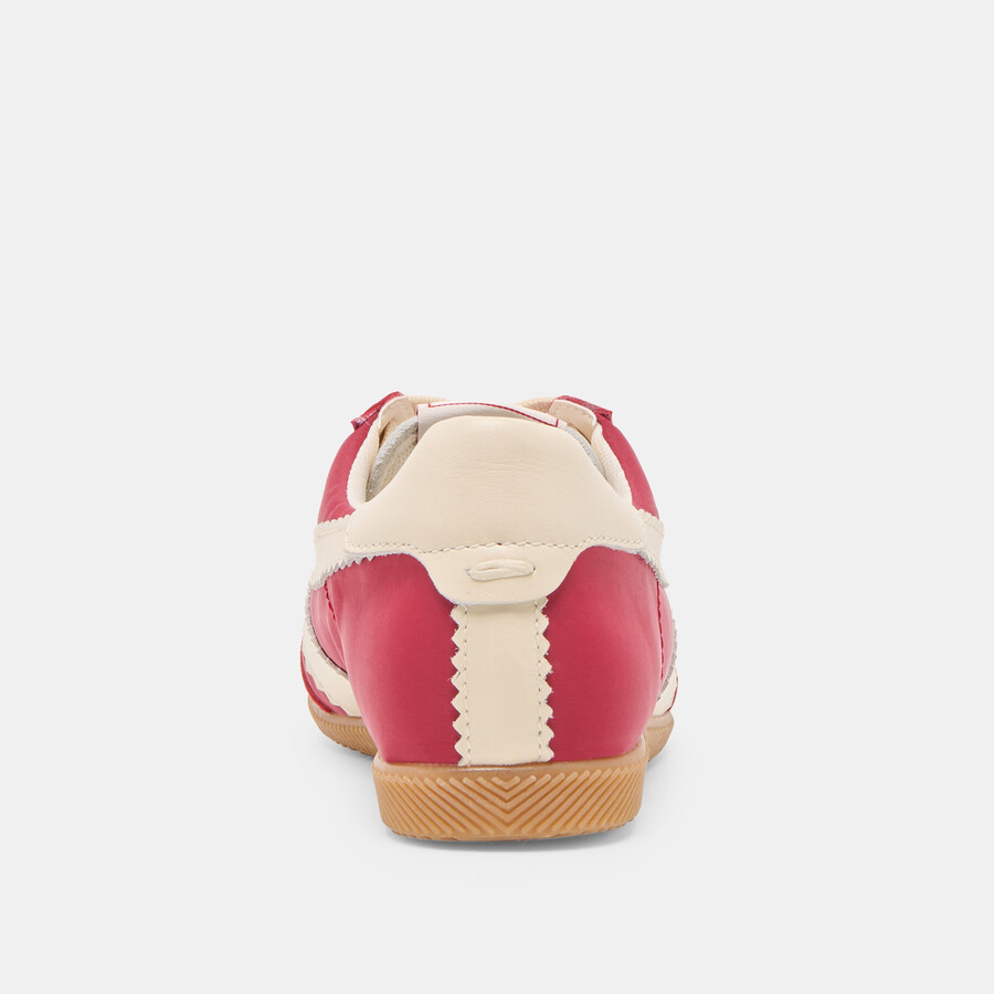limit sneakers crimson nylon