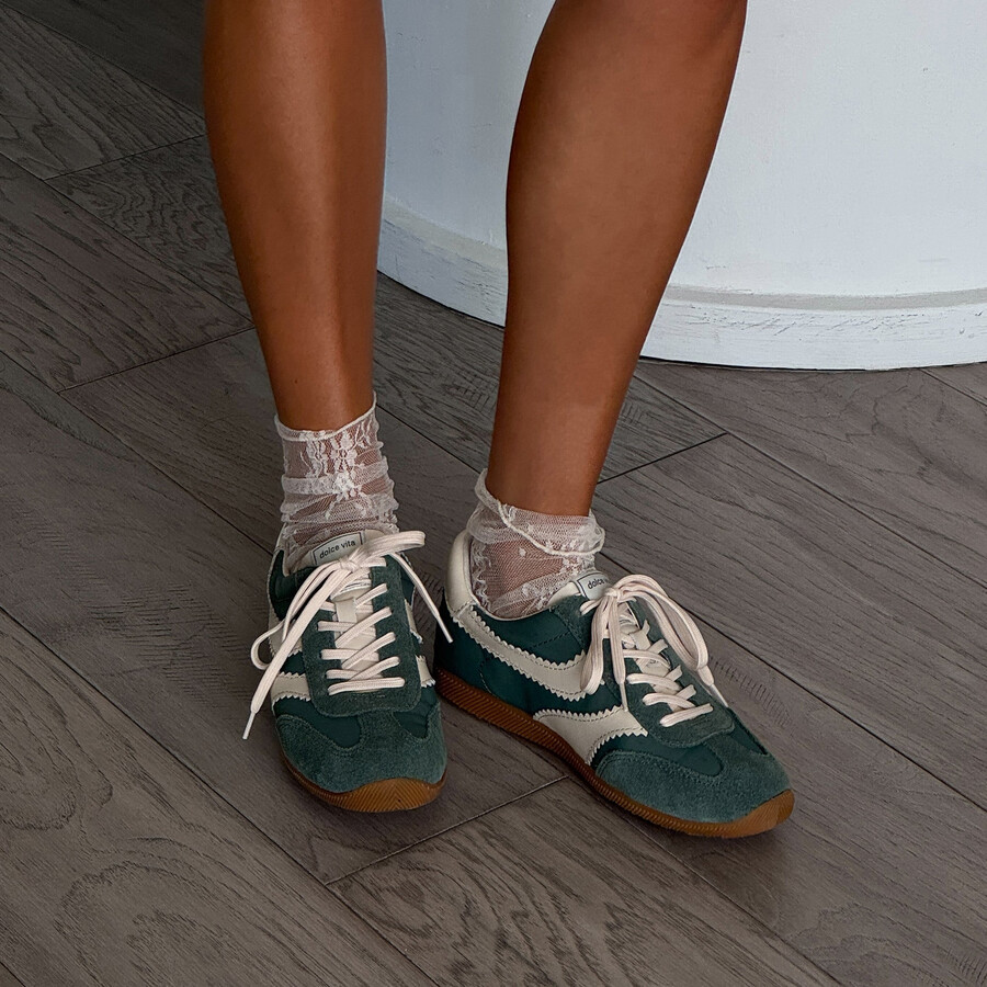 limit sneakers grün nylon