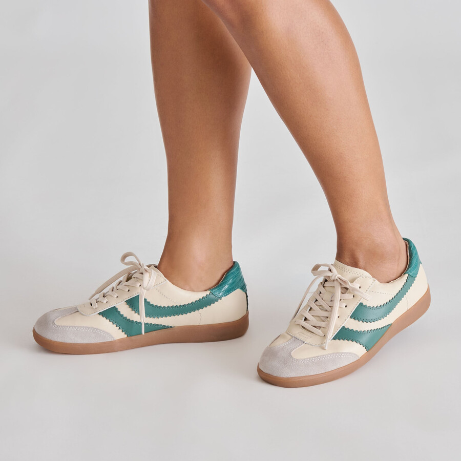 merit sneakers weiß grün leder