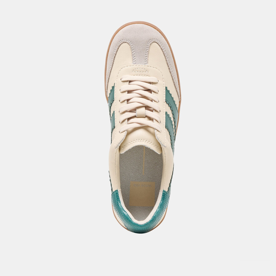 merit sneakers weiß grün leder