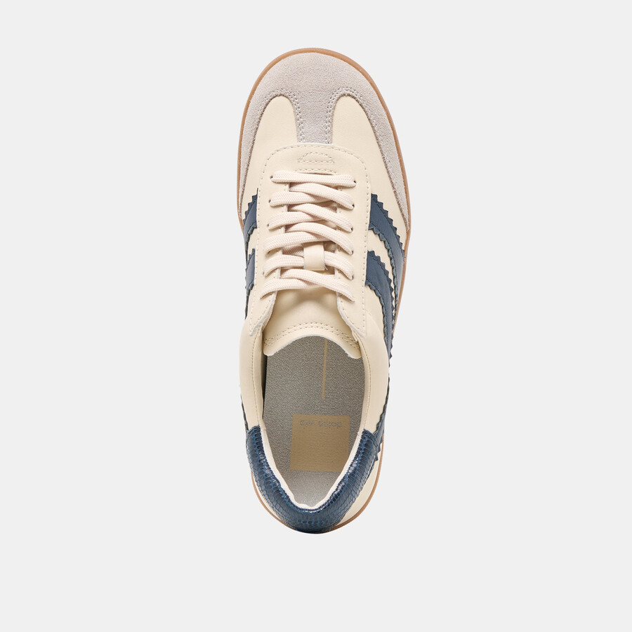 merit sneakers weiß marineblau leder
