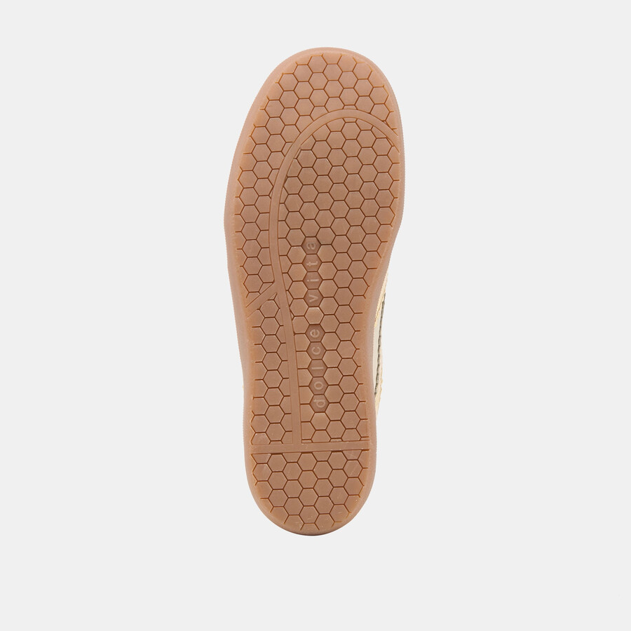 merit sneakers weiß gold leder