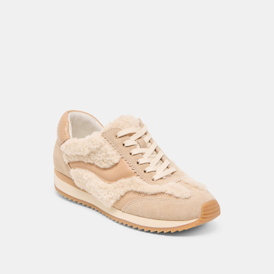 b.ntcd plüsch-sneakers naturplüsch