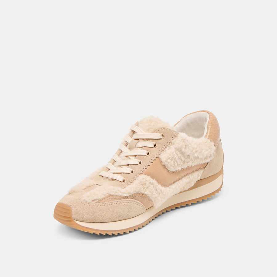 b.ntcd plüsch-sneakers naturplüsch