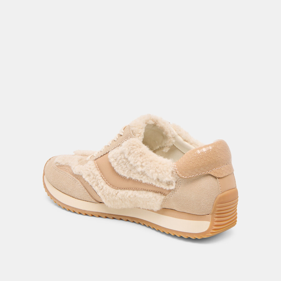 b.ntcd plüsch-sneakers naturplüsch