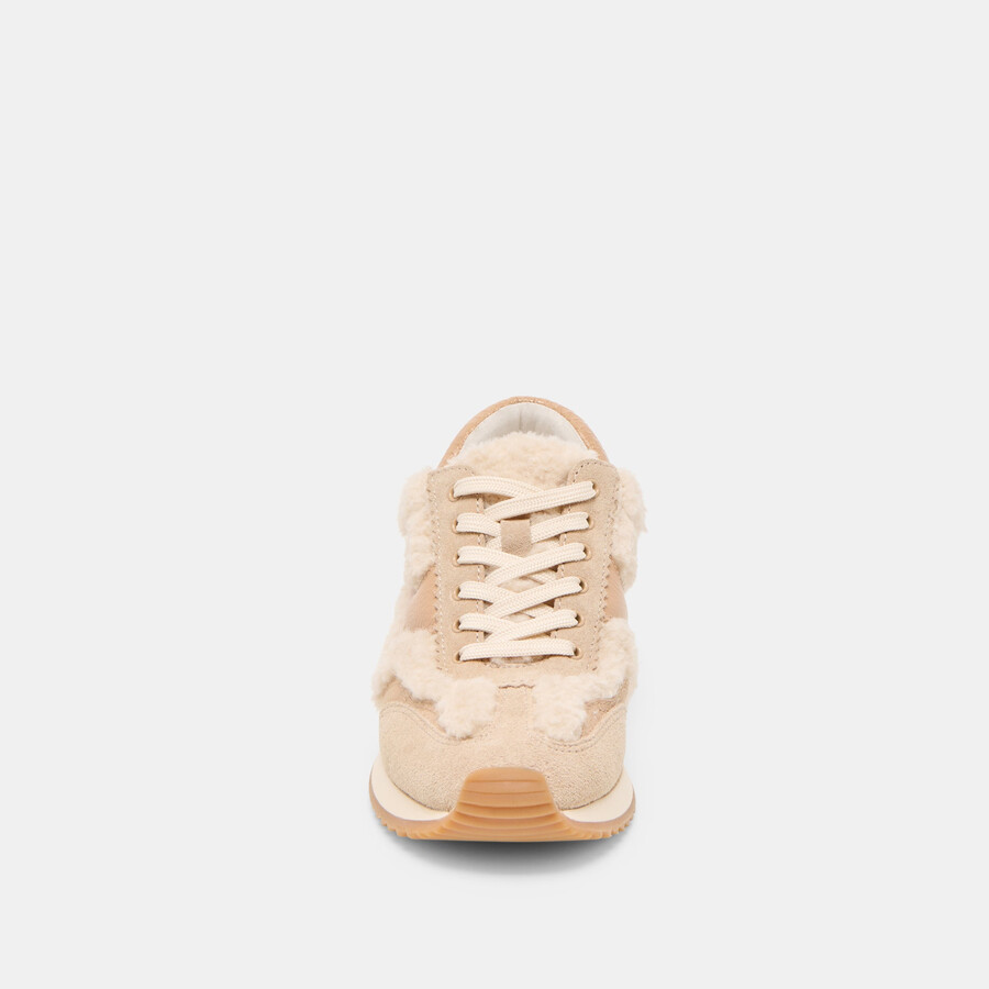 b.ntcd plüsch-sneakers naturplüsch