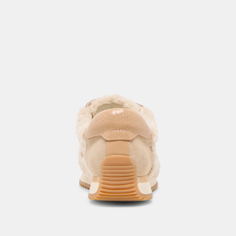 b.ntcd plüsch-sneakers naturplüsch