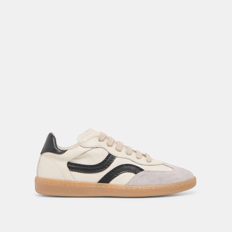 rebel sneakers weiß schwarz leder
