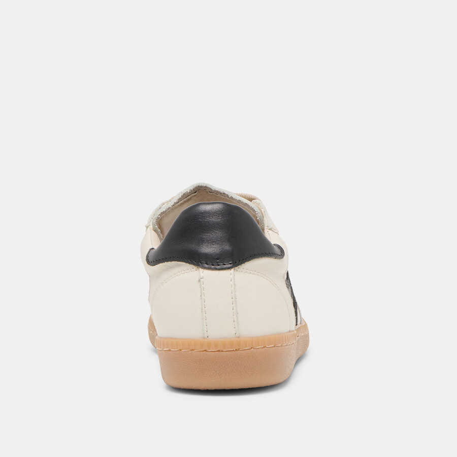 rebel sneakers weiß schwarz leder