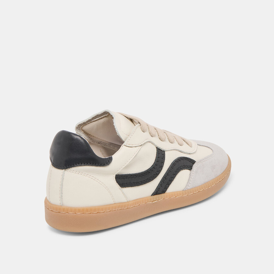 rebel sneakers weiß schwarz leder