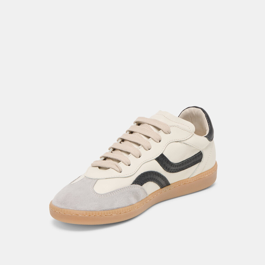 rebel sneakers weiß schwarz leder