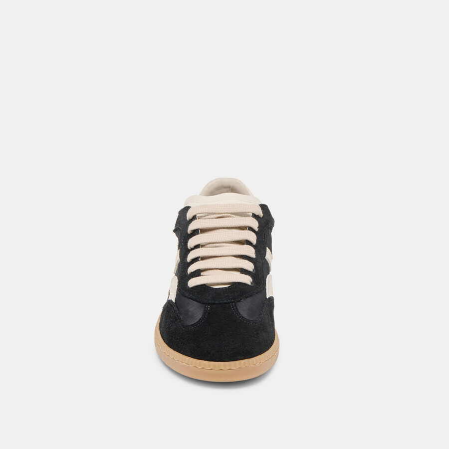 rebel sneakers schwarzes nylon