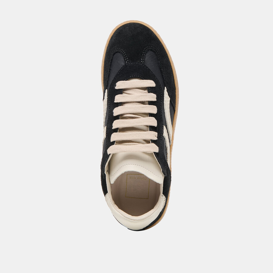 rebel sneakers schwarzes nylon