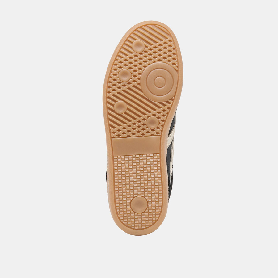 rebel sneakers schwarzes nylon