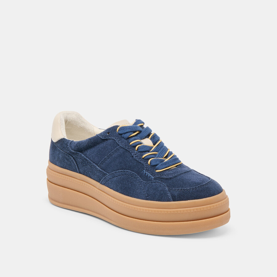 naomy h2o sneakers marineblaues wildleder