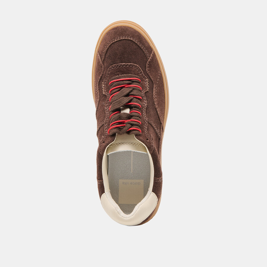 naomy h2o sneakers dk brown wildleder