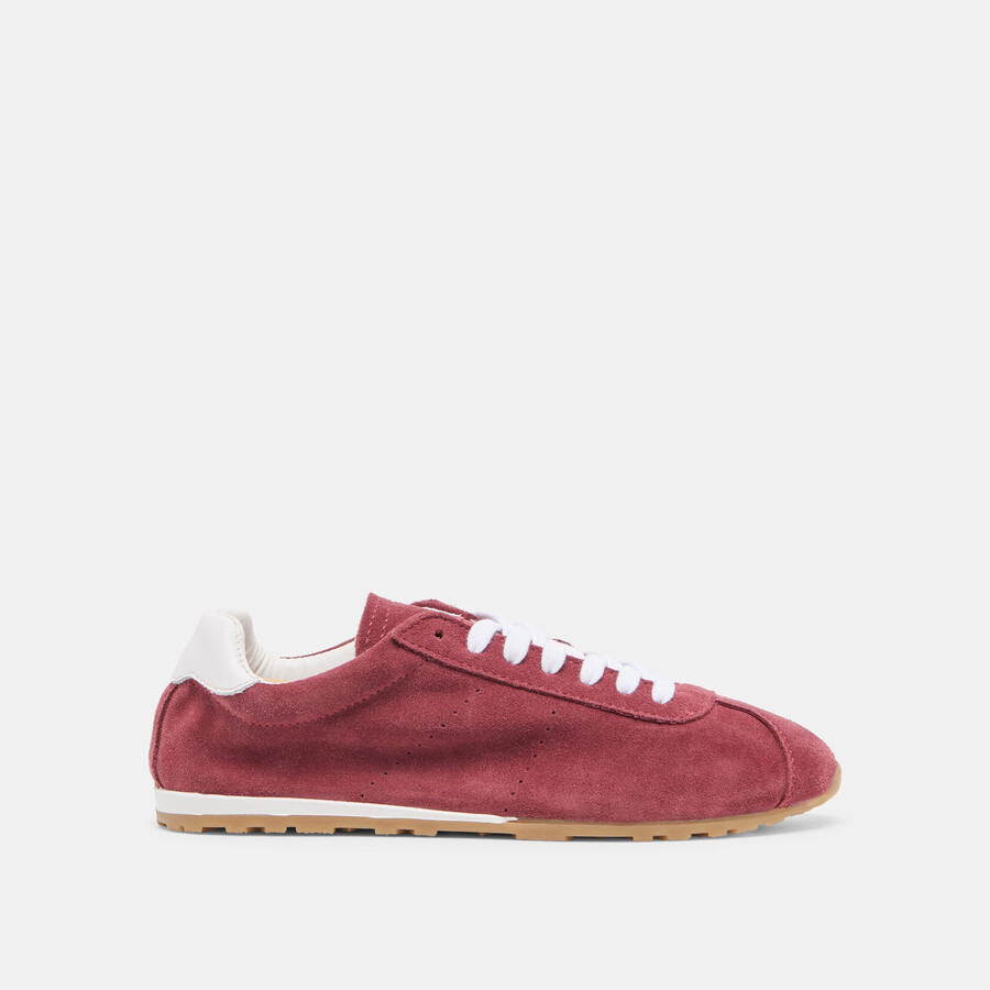 serina sneakers burgunder wildleder