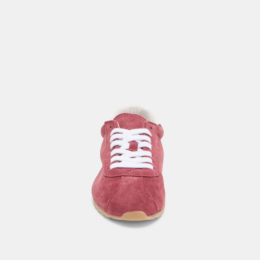 serina sneakers burgunder wildleder