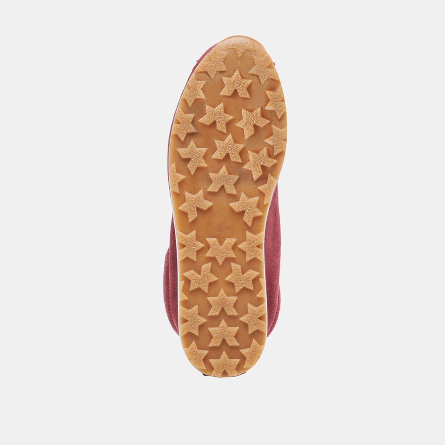 serina sneakers burgunder wildleder