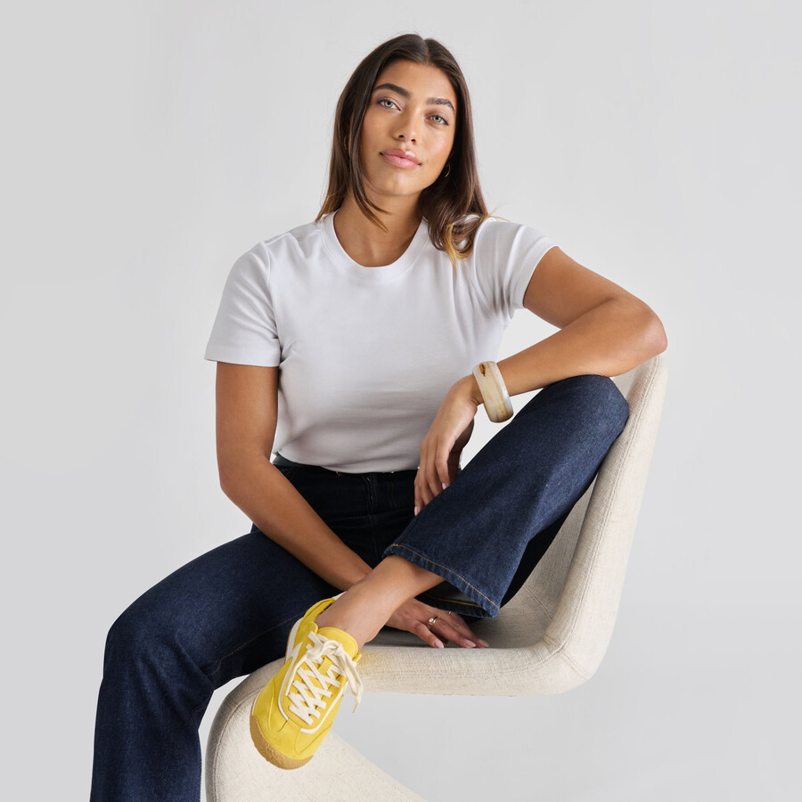 sariya sneakers gelb nylon