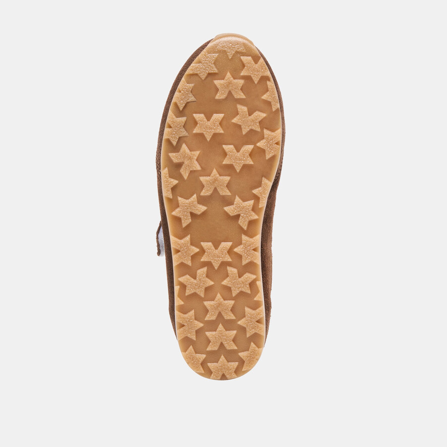 sofya sneakers dunkelbraunes wildleder