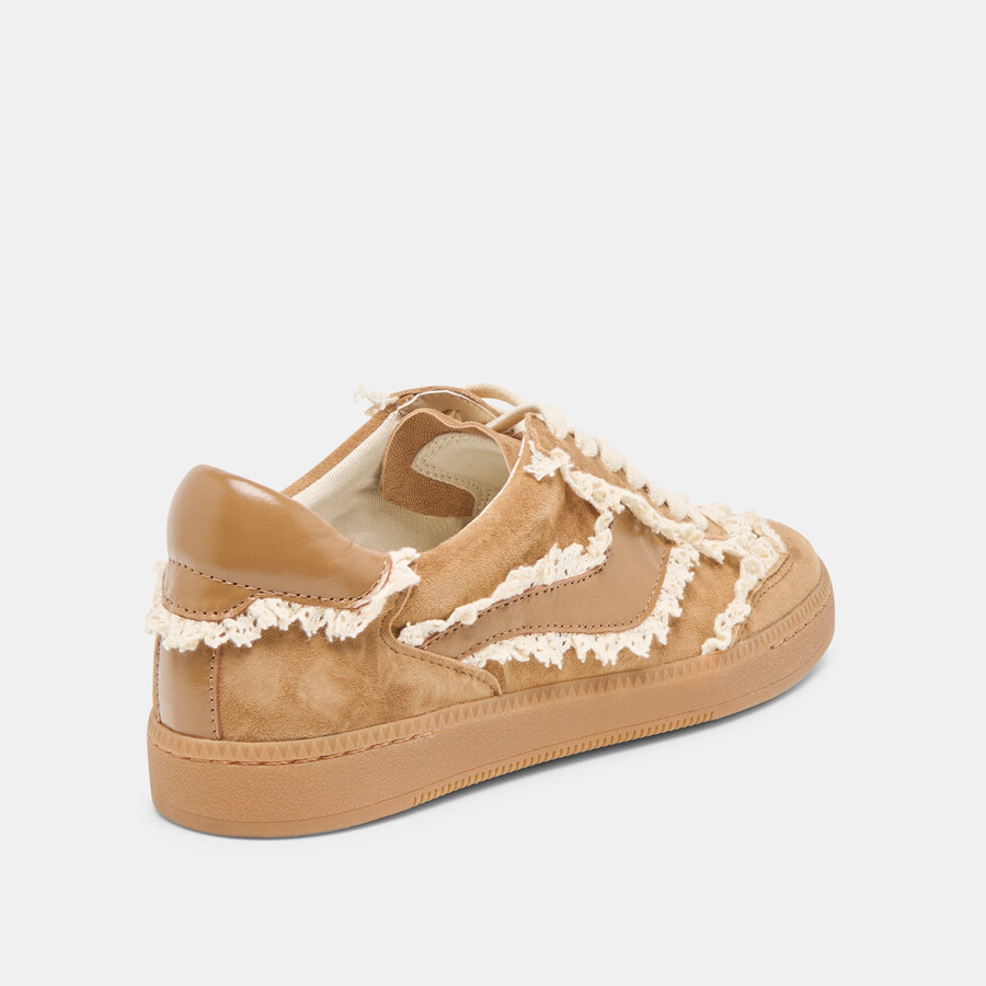notice lace sneakers hellbraunes wildleder