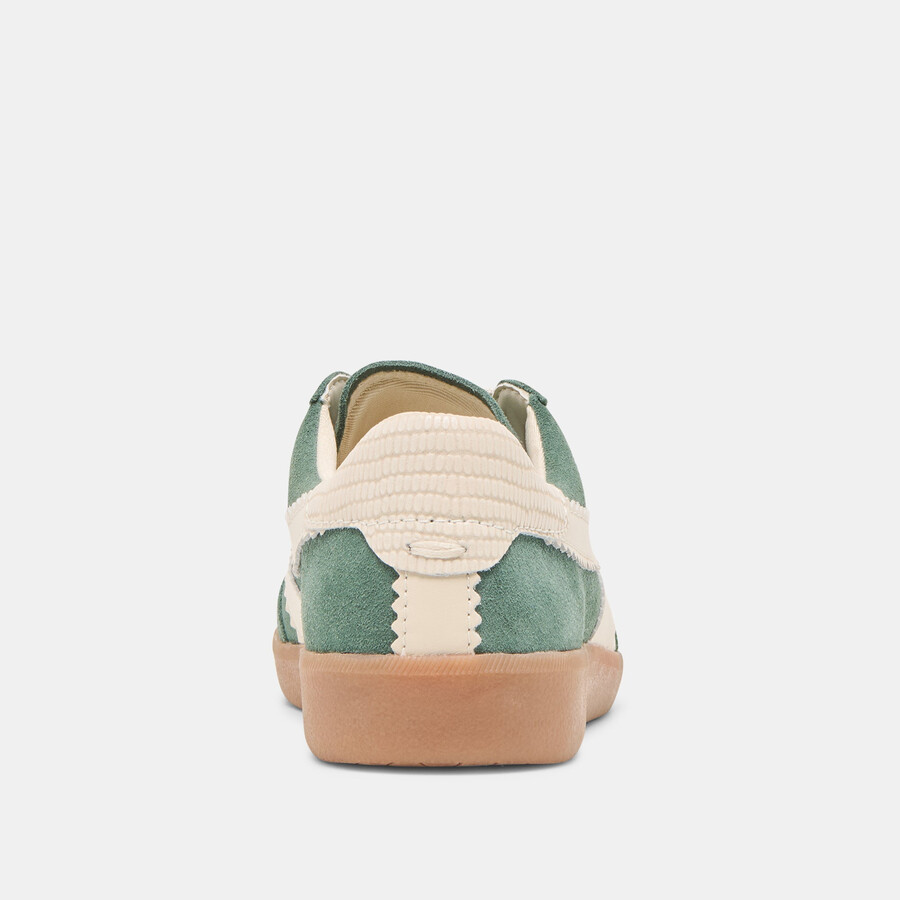 merit sneakers dunkelgrünes wildleder