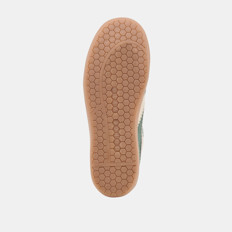 merit sneakers dunkelgrünes wildleder