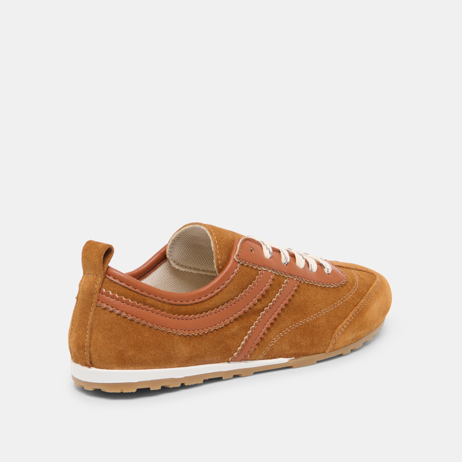 viper sneakers cognac wildleder