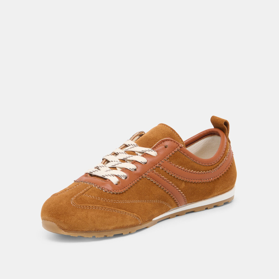 viper sneakers cognac wildleder