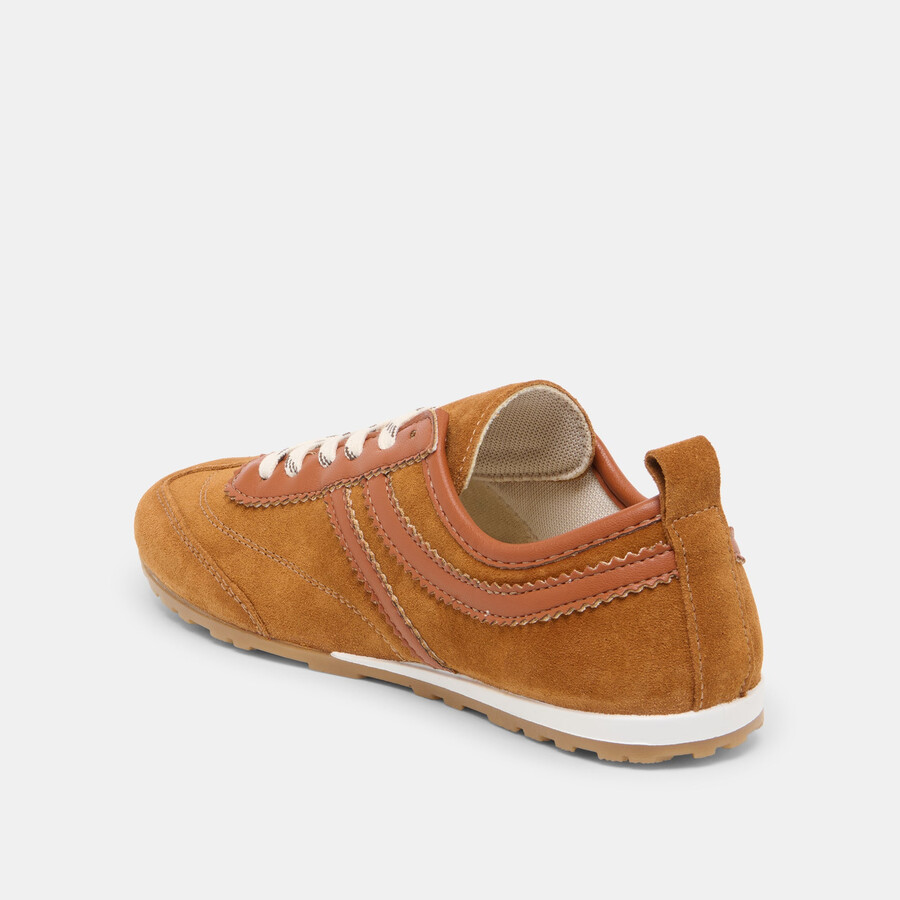 viper sneakers cognac wildleder