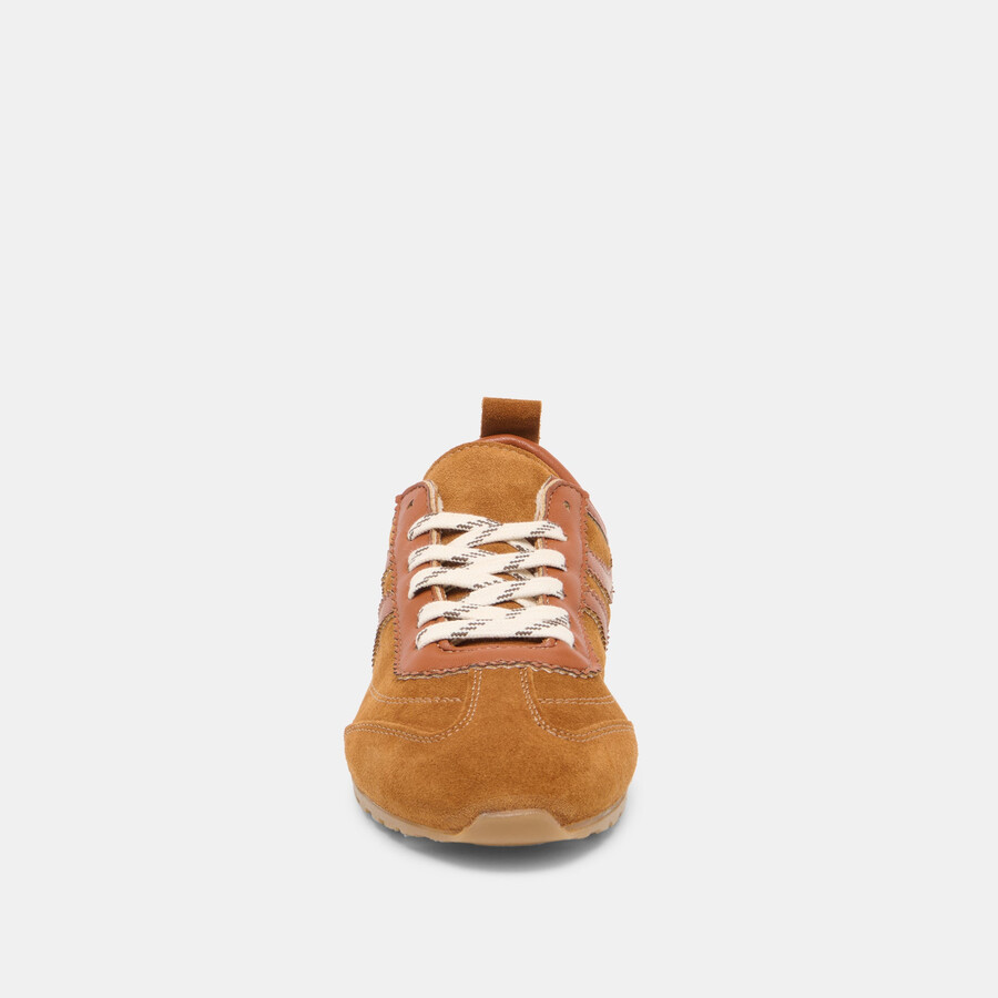 viper sneakers cognac wildleder