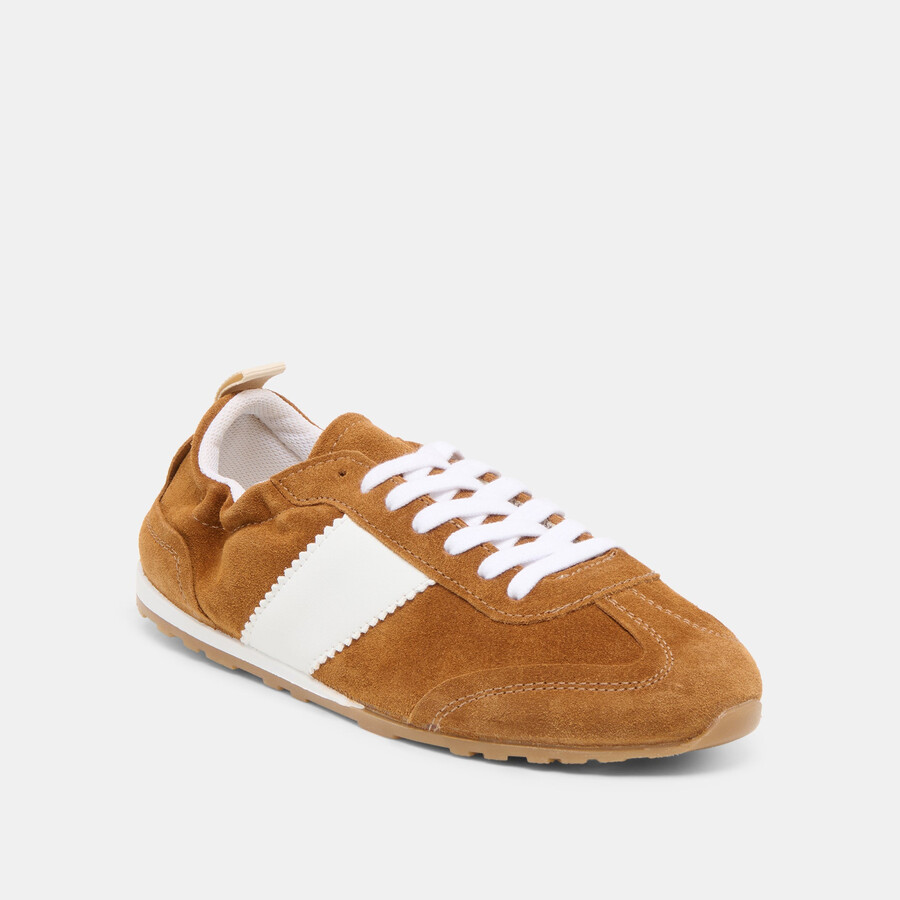 shyla sneakers cognac wildleder