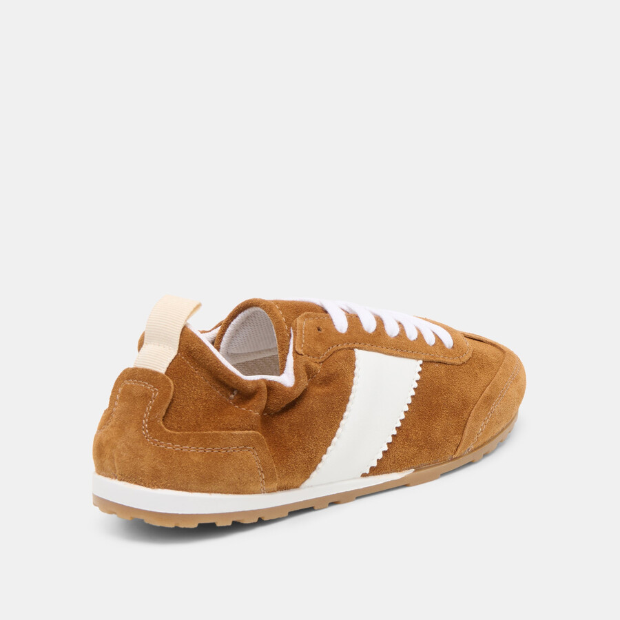 shyla sneakers cognac wildleder
