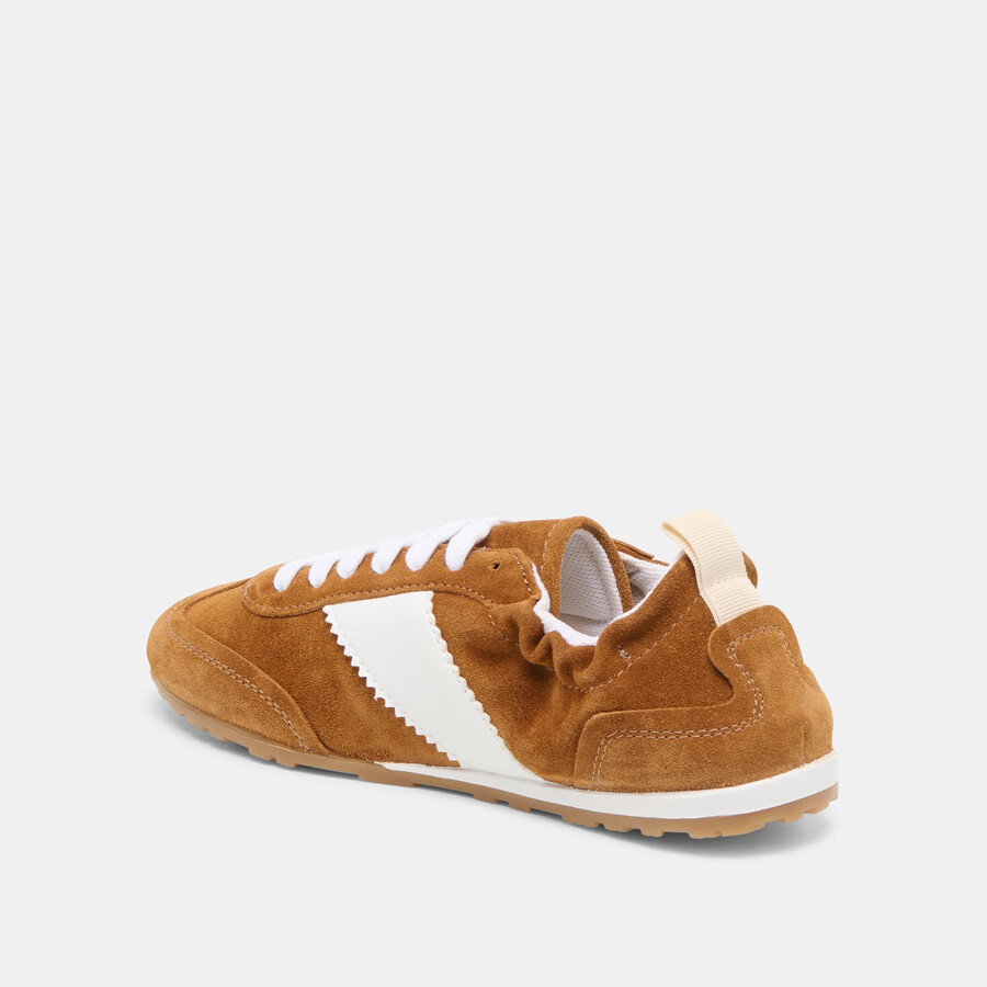 shyla sneakers cognac wildleder