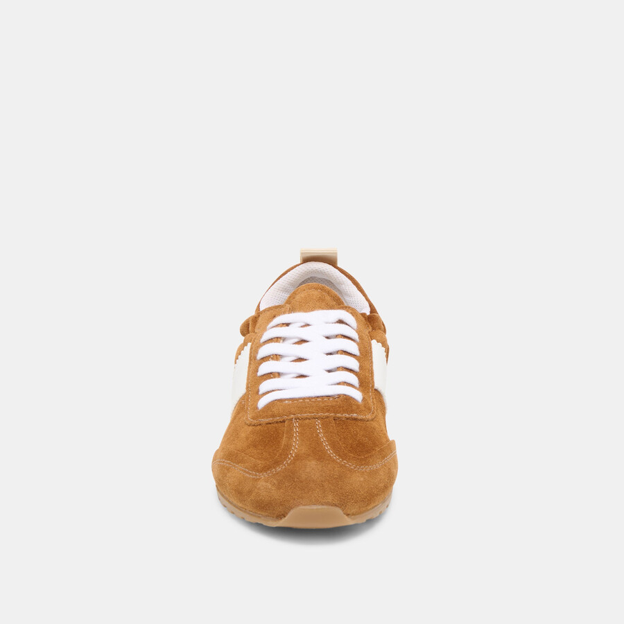 shyla sneakers cognac wildleder