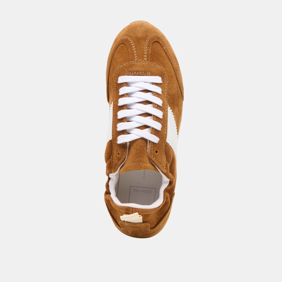 shyla sneakers cognac wildleder