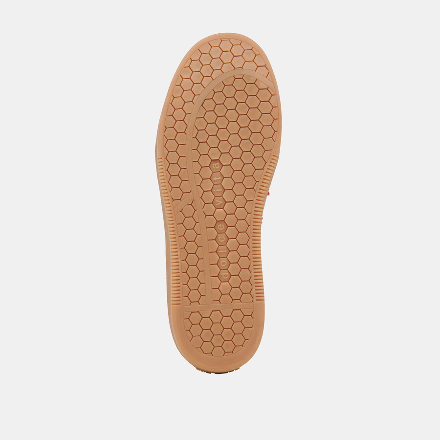 nanet sneakers karmesinrotes leder