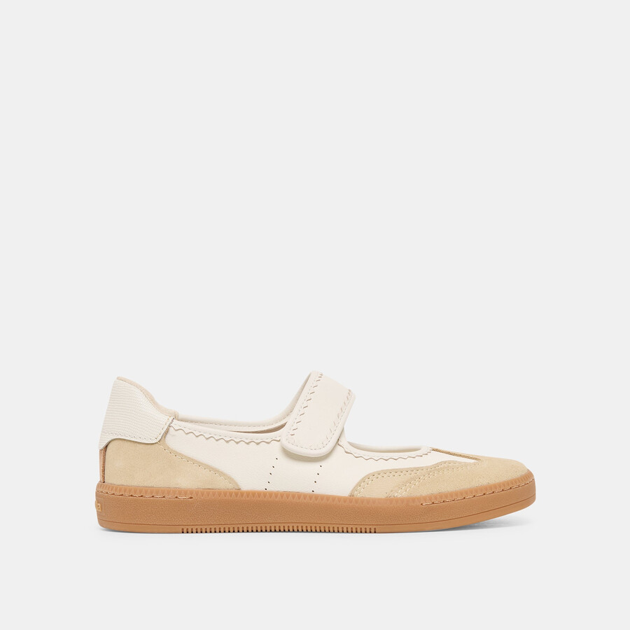 nanet sneakers elfenbein multi leder