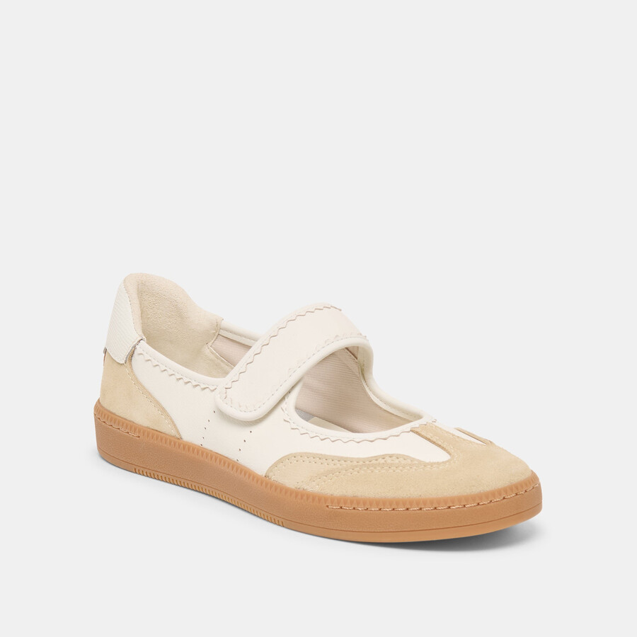 nanet sneakers elfenbein multi leder