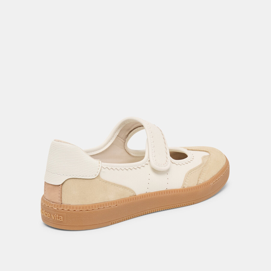 nanet sneakers elfenbein multi leder