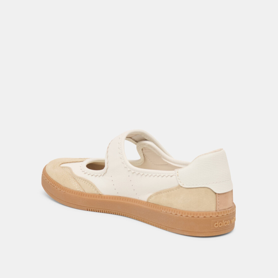 nanet sneakers elfenbein multi leder